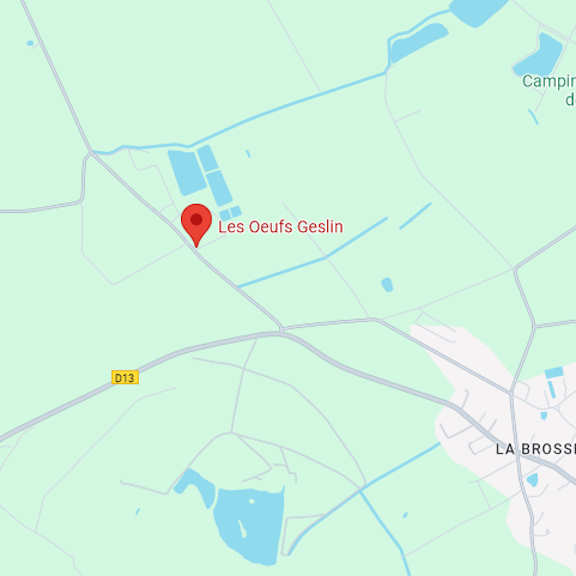 Carte et localisation de Les Œufs Geslin